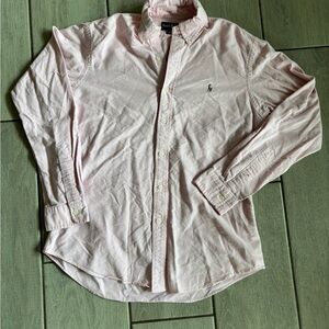 Ralph Lauren Light Pink Casual Button Down Shirt